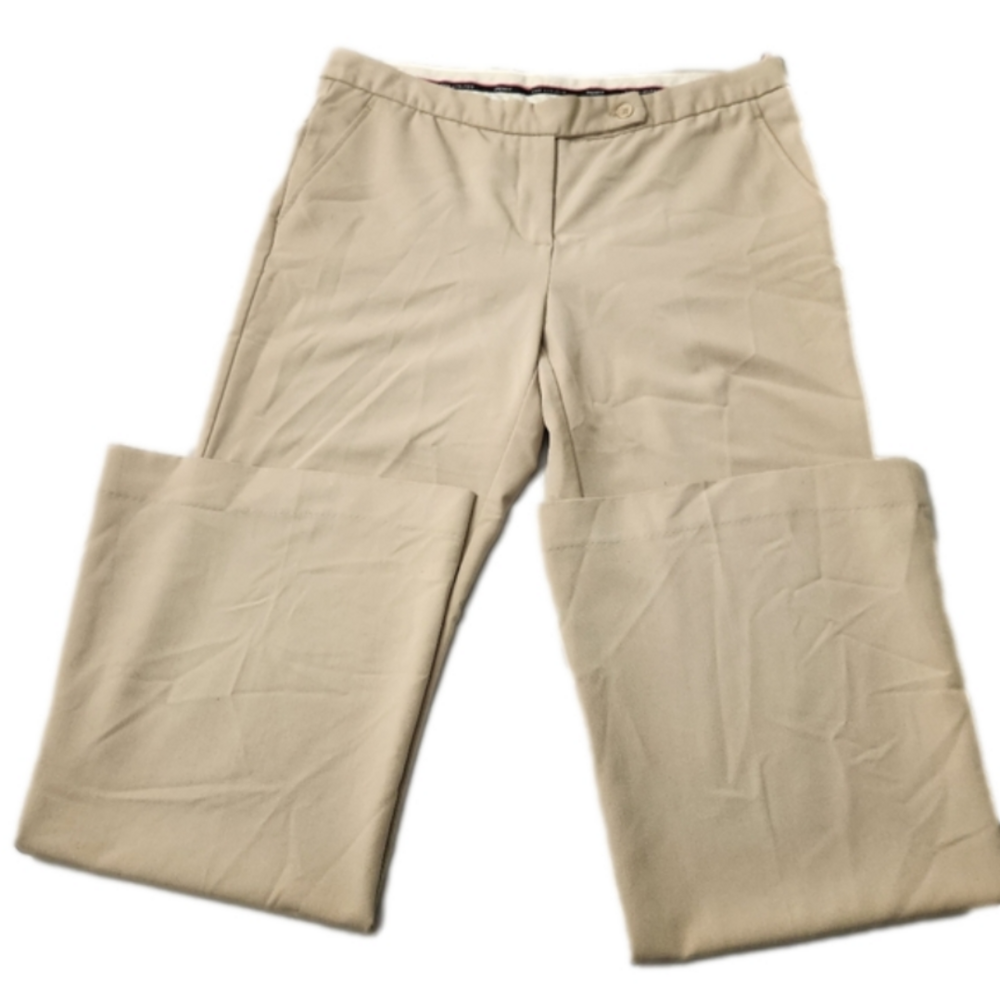 3/$25 The Limited Drewfit size 12 boot cut khaki trousers